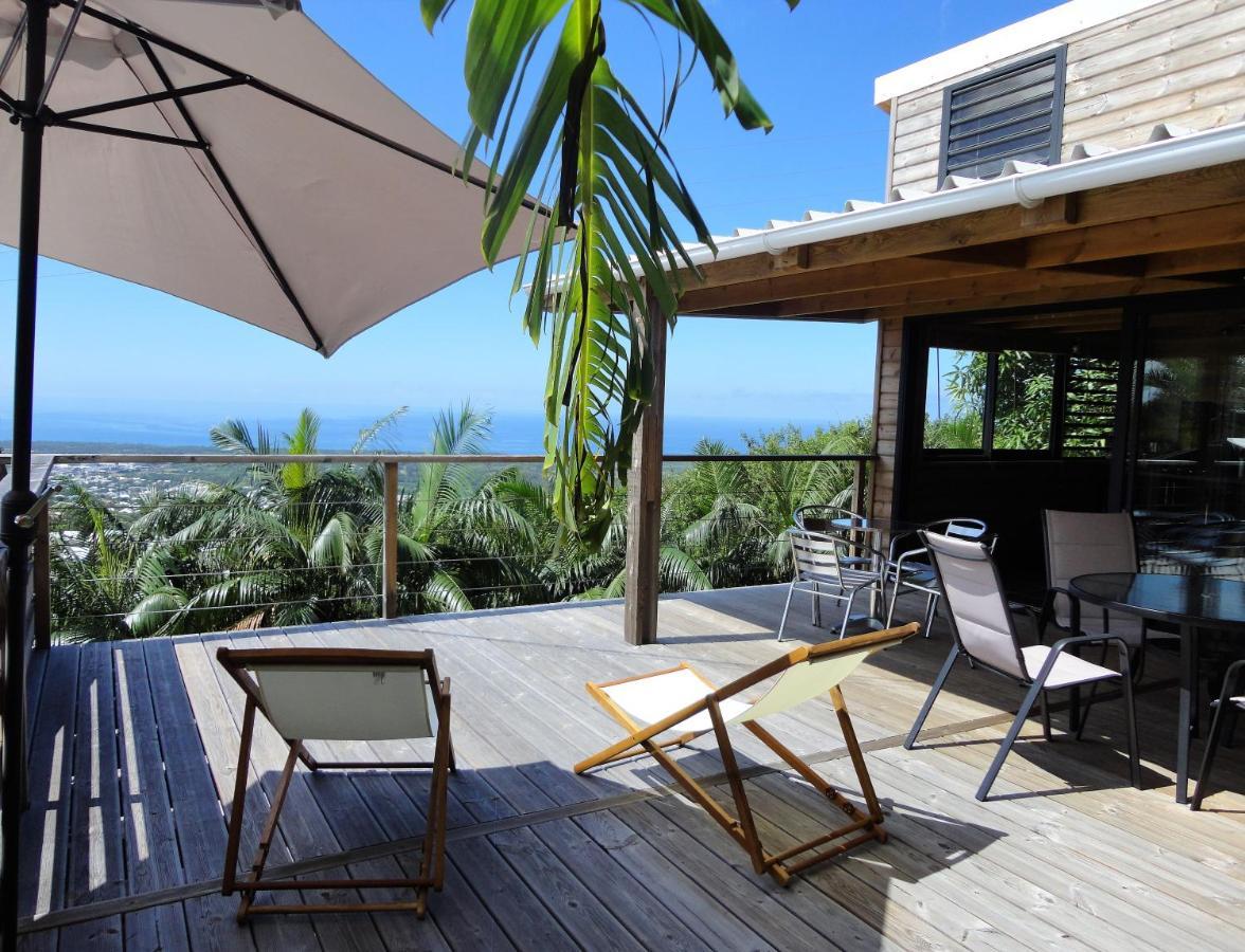 Lounge Des Hauts, 3 Maisons A L'Etang-Sale Avec Vue Sur L'Ocean Indien Et La Foret Kültér fotó